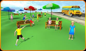 Kids School Trip Bus Game captura de pantalla 3