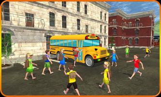 Kids School Trip Bus Game captura de pantalla 1