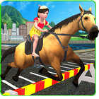 kids Street Horse Racing 2017 ikona
