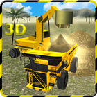 Heavy Excavator Sand Truck 3D ícone