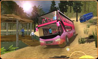 OffRoad Transit Bus Simulator - Hill Coach Driver syot layar 2