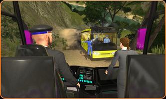 OffRoad Transit Bus Simulator - Hill Coach Driver captura de pantalla 3