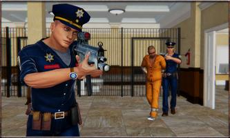 LA Police Run Away Prisoners Chase Simulator 2018 पोस्टर