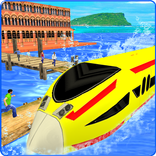 Water Surfing Train Simulator