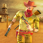 Cowboy Gang War Fight : Western Gang Shooting 3D icône
