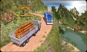 Truck Simulator Offroad Trailer Driver Uphill 2018 capture d'écran 2