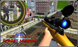 Biker Sniper Secret Assassin स्क्रीनशॉट 1
