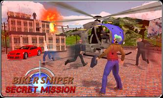 Biker Sniper Secret Assassin स्क्रीनशॉट 2