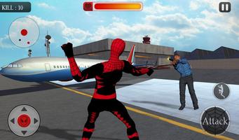 Spider Hero Airport Rescue Mission screenshot 1