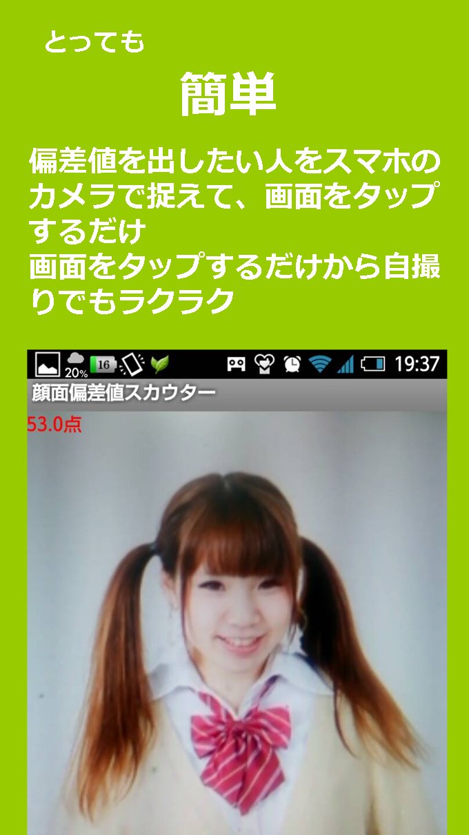 Android 用の 顔面偏差値スカウター Apk をダウンロード