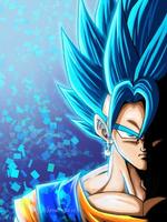 Goku Vegeta Fusion DBS Wallpaper poster
