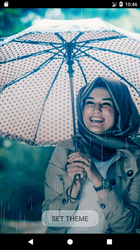 Tema Wanita Hijab Muslimah Animasi For Android Apk Download