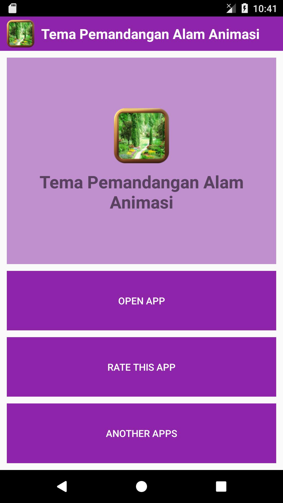 Tema Pemandangan Alam Animasi For Android Apk Download