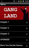 Gang Land You Decide FREE Affiche