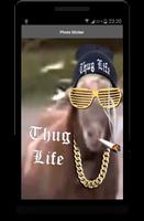 Thug Life Photo Sticker Editor ảnh chụp màn hình 1
