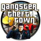 Gangster Vegas Town Crime Zeichen