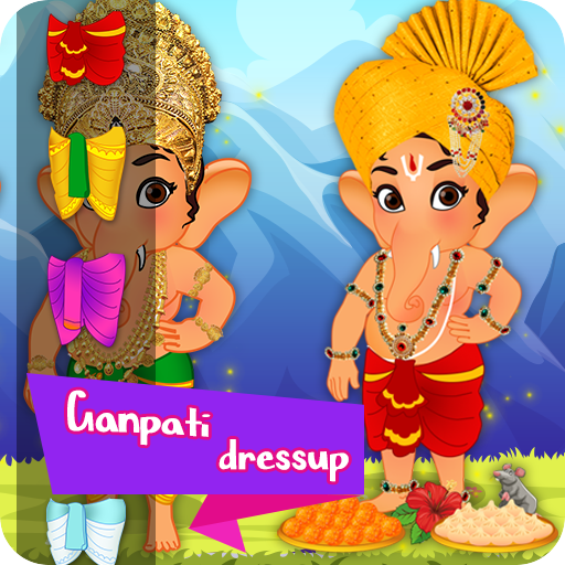 Ganpati Dressup Coloring