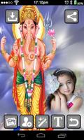 Ganesh Photo Frame Affiche