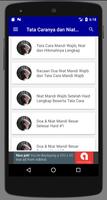 Doa Dan Tata Cara Mandi Wajib capture d'écran 2