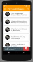 Tips Sukses Berbicara Di Depan Umum screenshot 3