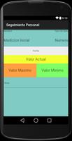 Salud Seguimiento Personal imagem de tela 3