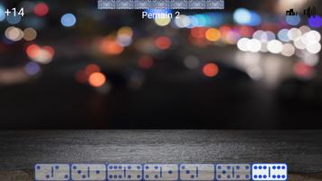 Gaple Domino Game Offline تصوير الشاشة 1