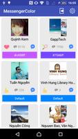 Ändern Sie Farben und Emoji für Messenger Screenshot 1
