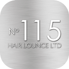 No 115 Hair Lounge-icoon