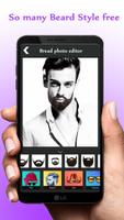 Beard Photo Editor - Hairstyle скриншот 1