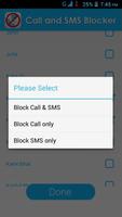 Block Call and SMS capture d'écran 3