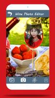 glass photo editor - wine glass poster