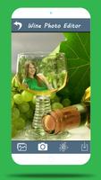 glass photo editor - wine glass screenshot 1