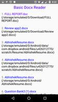 Basic Docx Reader پوسٹر