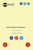 Learn Android - Easy Tutorials ảnh chụp màn hình 2
