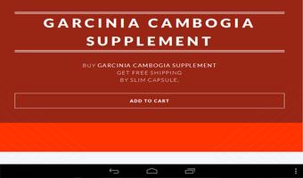 برنامه‌نما Garcinia Cambogia Supplement عکس از صفحه