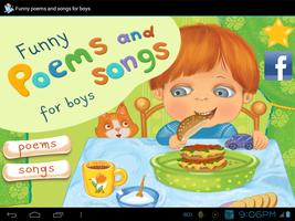 Funny Poems and Songs For Boys Cartaz