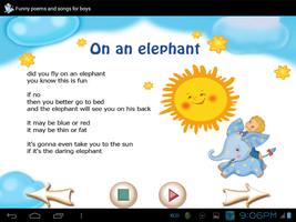 Funny Poems and Songs For Boys capture d'écran 1