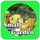 small garden design idea icon