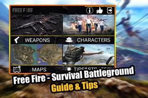 Free Fire - Survival Battleground Guide & Tips poster