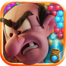 Gargamel Bubble Shooter & Azrael Adventure APK