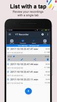 Yt Voice Recorder capture d'écran 1