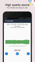 Yt Voice Recorder capture d'écran 2