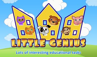 Little Genius - game for kids. Affiche