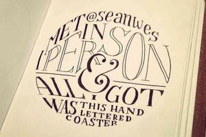 Hand Lettering Design imagem de tela 1