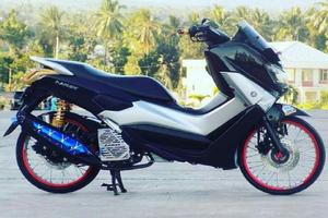 Modifikasi Motor NMAX syot layar 3