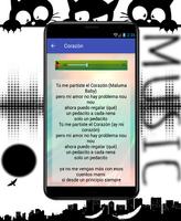 Maluma - Marinero letra 2018 स्क्रीनशॉट 1