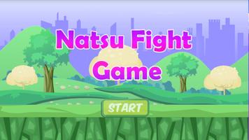 Natsu anime fighting game постер