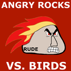 ikon Angry Rocks vs. Birds