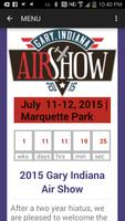 City of Gary Air Show Affiche
