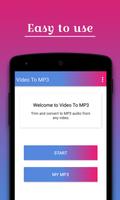 Video To MP3 Converter Audio🎵 Affiche